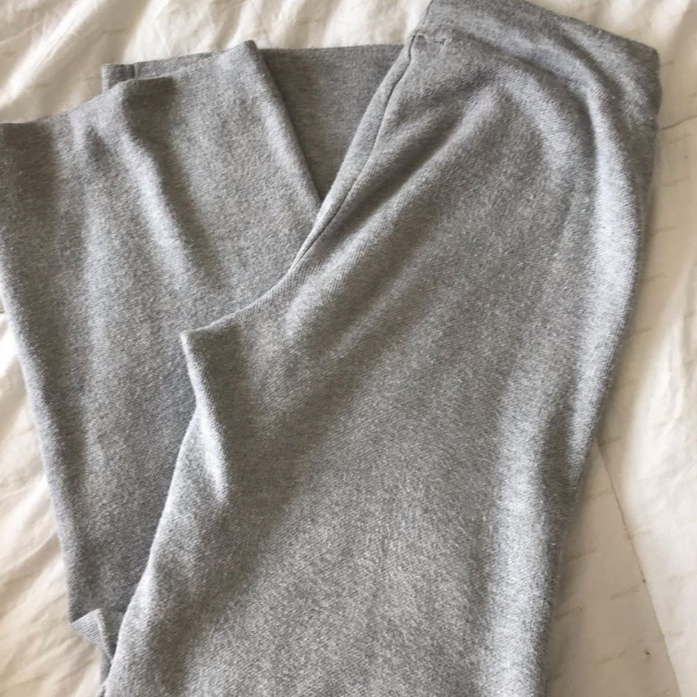 Heather gray sweats
